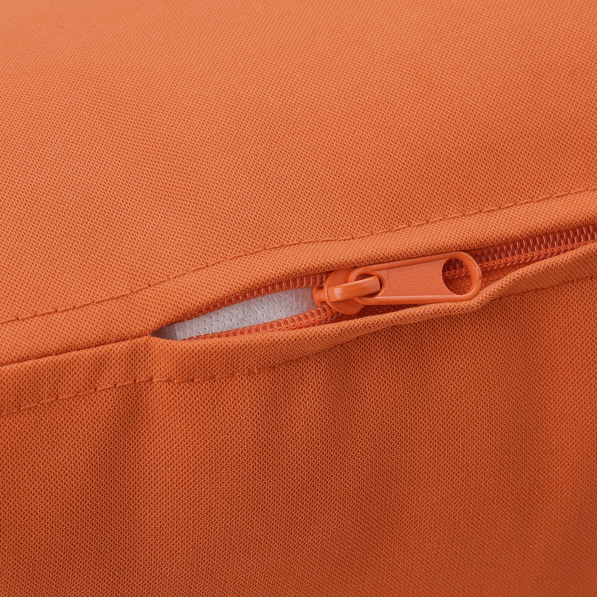 SÖDERHAMN Footstool Cover, Samsta Orange