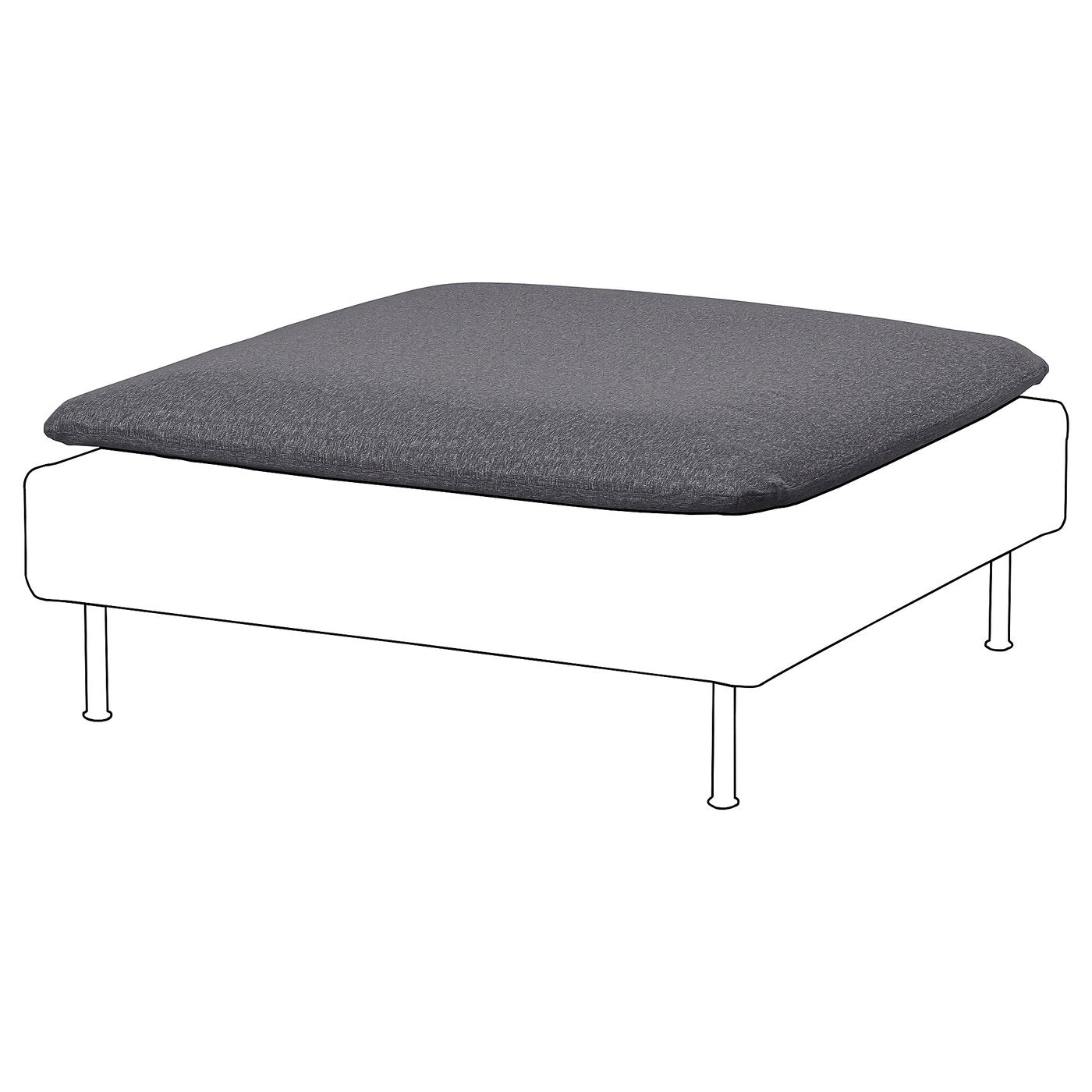 SÖDERHAMN inner seat cushion for 3-seat sofa, for replacement, 93 cm