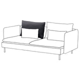 SÖDERHAMN inner seat cushion, for replacement, L