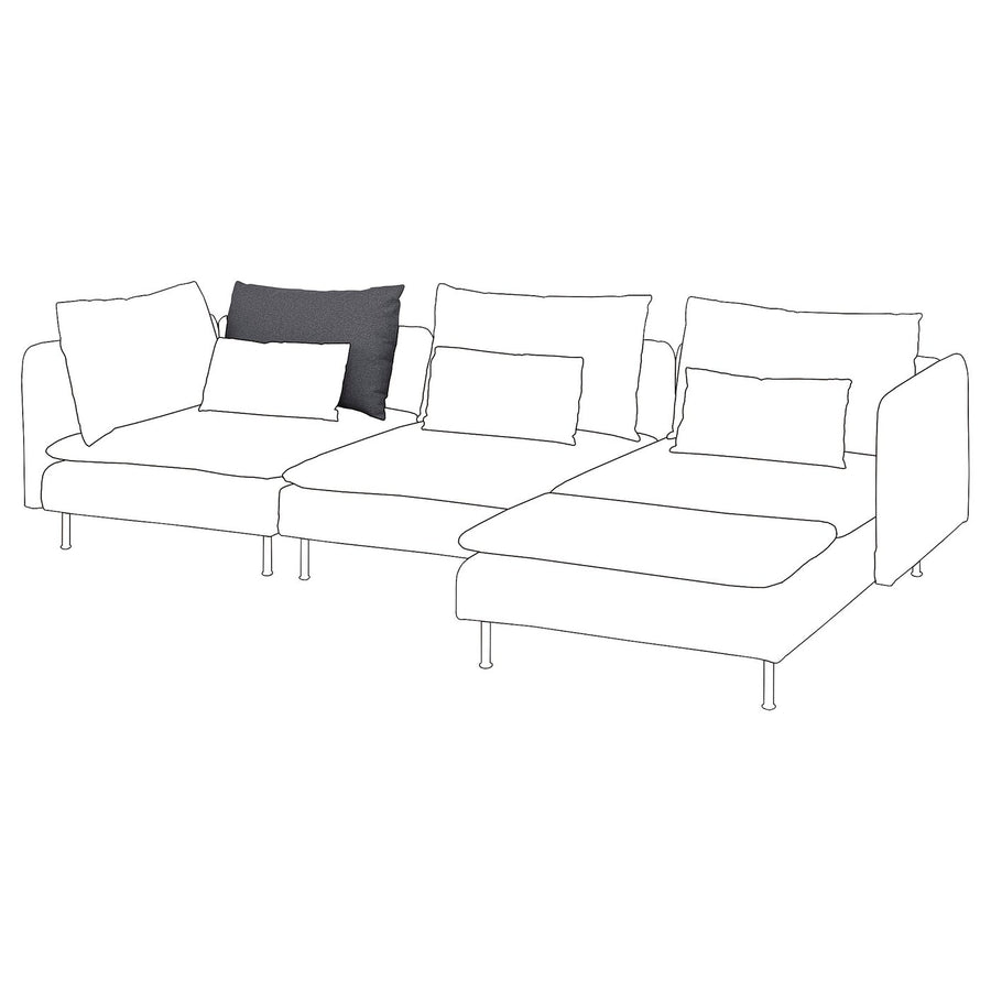 SÖDERHAMN inner seat cushion, for replacement, L