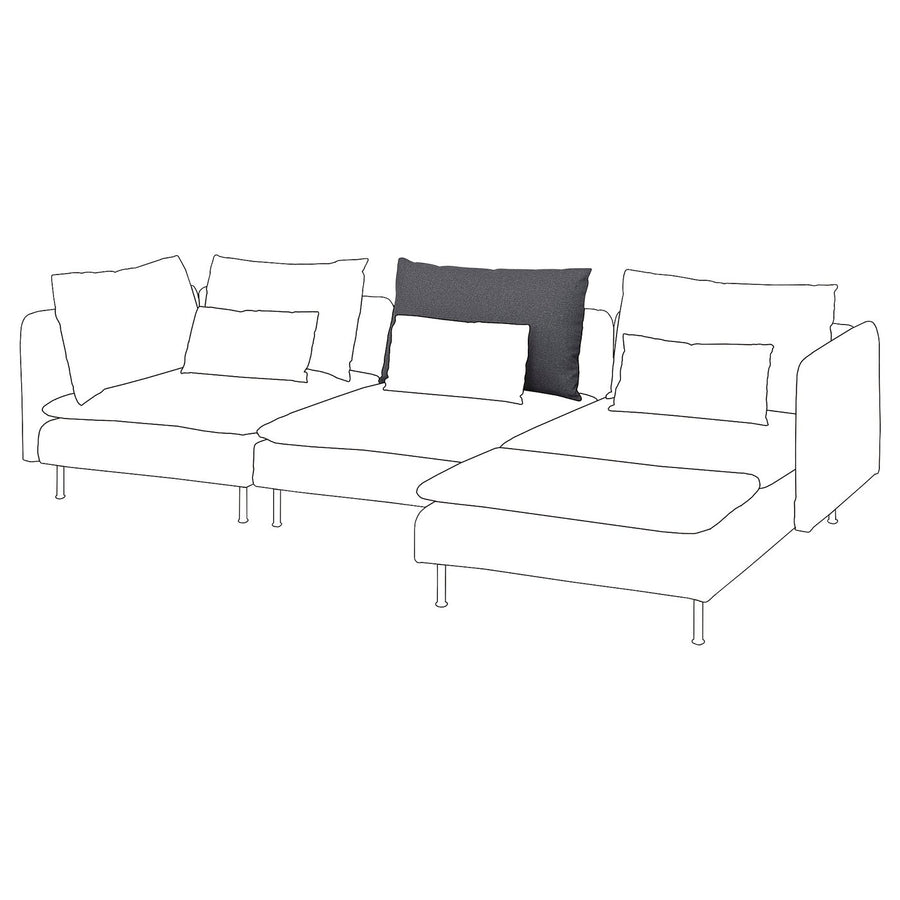 SÖDERHAMN inner seat cushion, for replacement, L