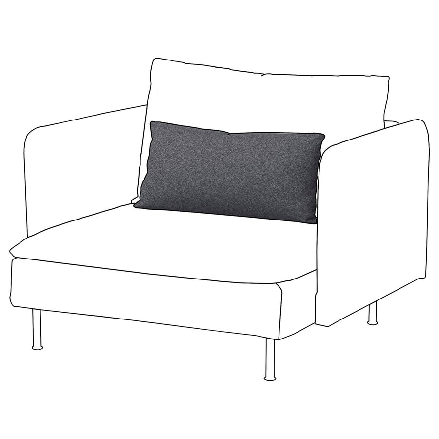 SÖDERHAMN inner seat cushion, for replacement, S