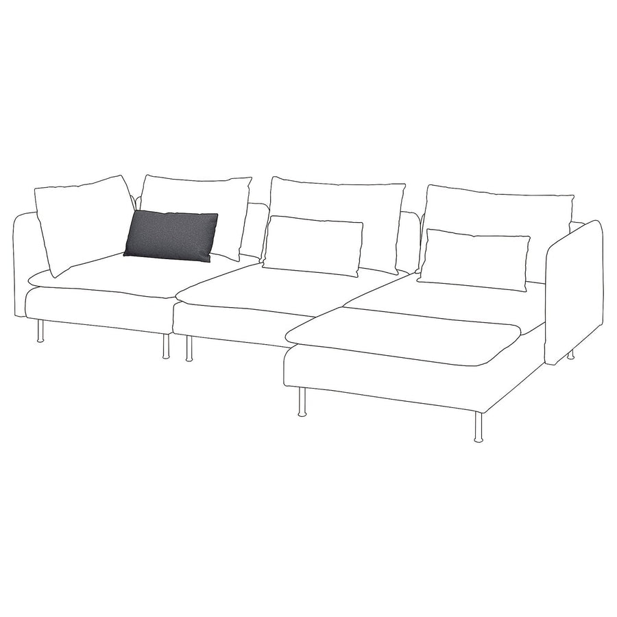 SÖDERHAMN inner seat cushion, for replacement, S