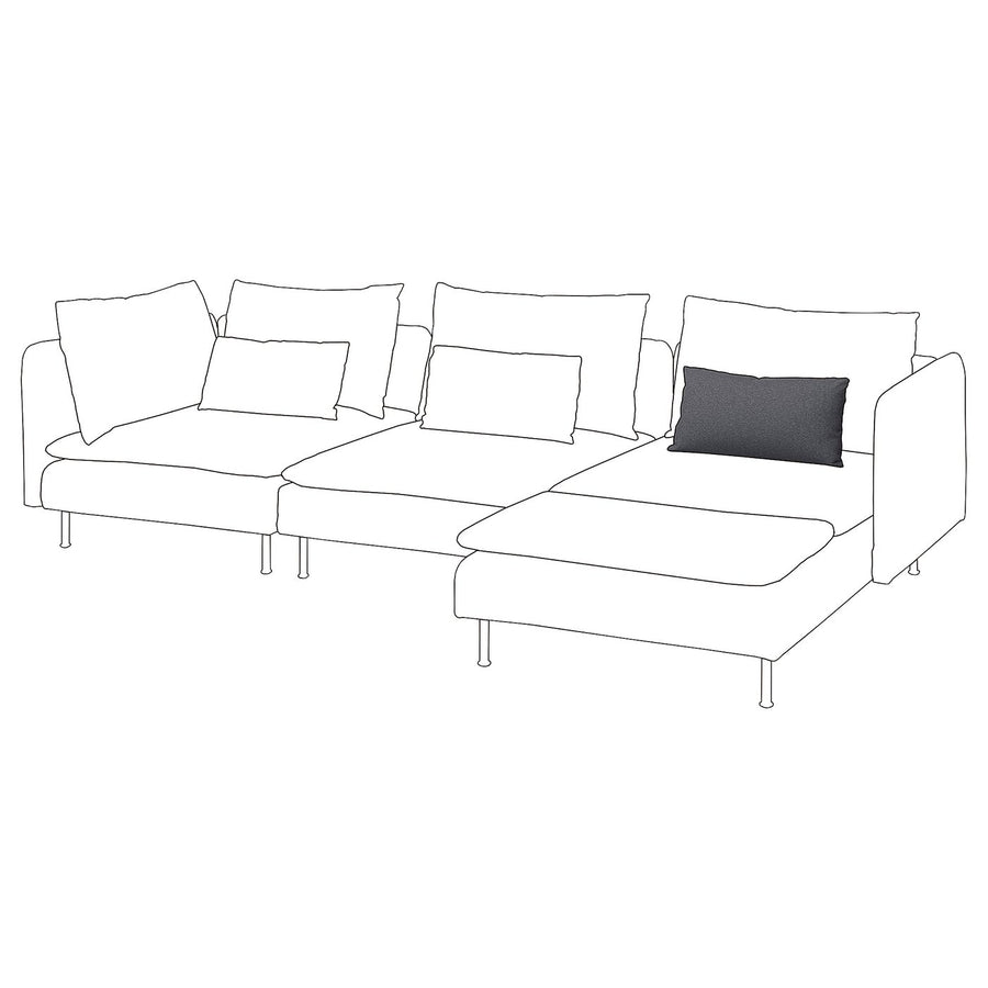 SÖDERHAMN inner seat cushion, for replacement, S