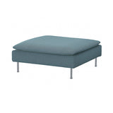 SÖDERHAMN footstool, Fridtuna dark grey-blue, 93x40x93 cm