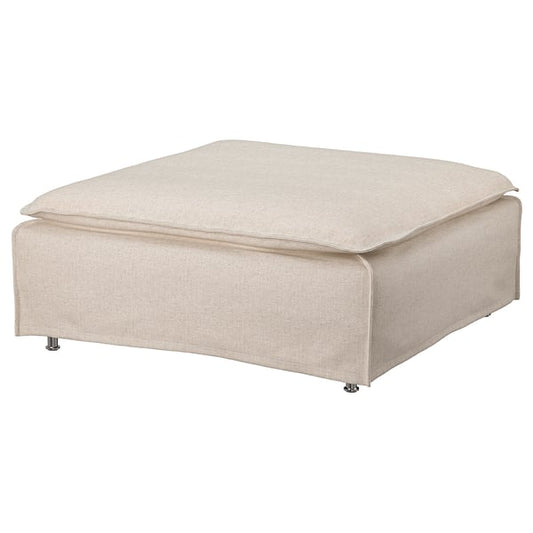 SÖDERHAMN Footstool, Natural Gransel