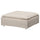 SÖDERHAMN footstool, Gransel natural, 93x40x93 cm
