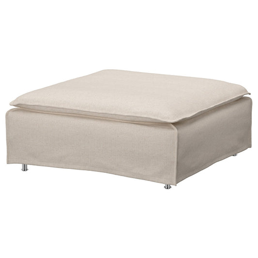 SÖDERHAMN footstool, Gransel natural, 93x40x93 cm
