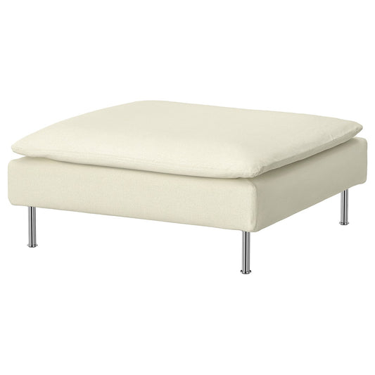 SÖDERHAMN footstool, Johanneshov off-white, 93x40x93 cm