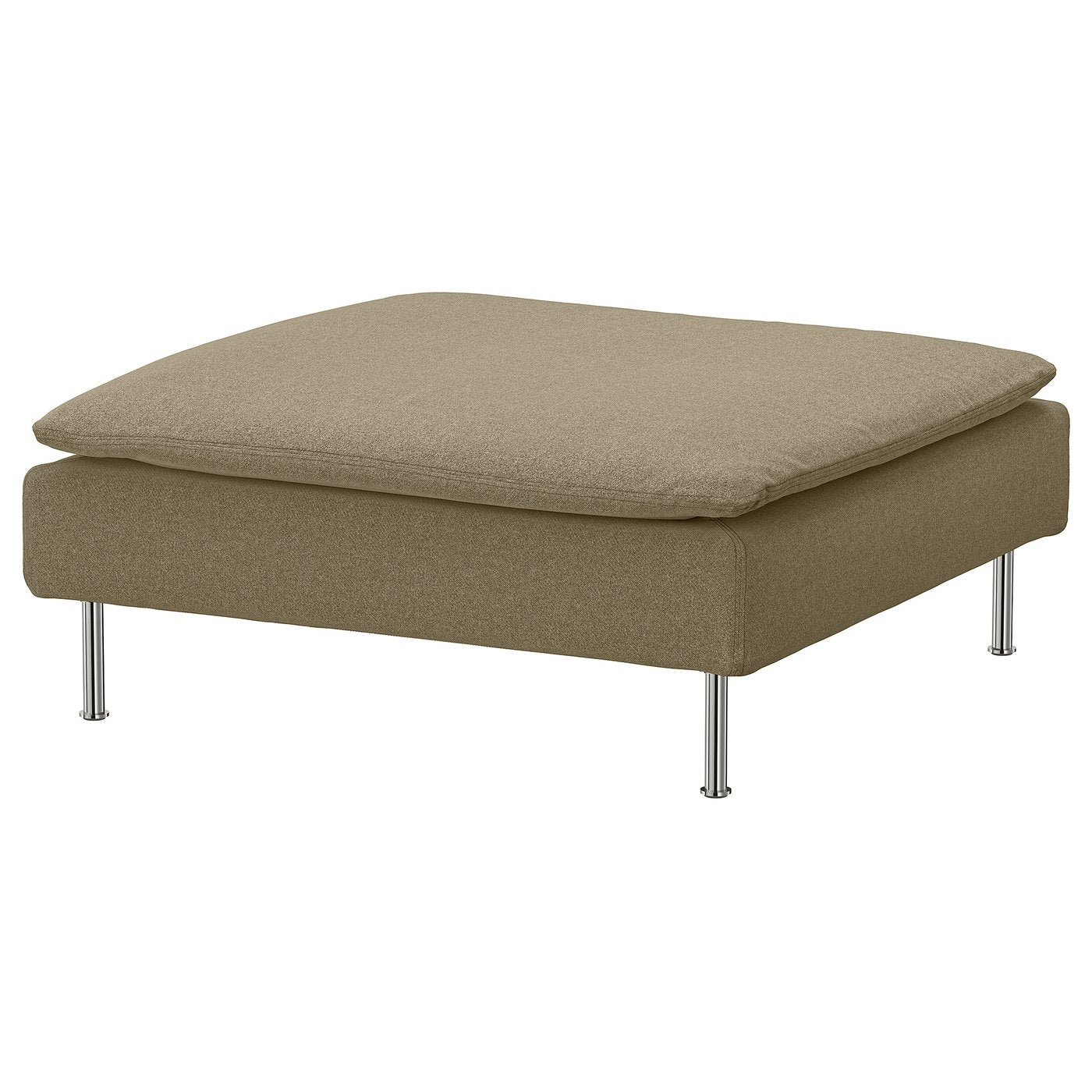 SÖDERHAMN footstool, Johanneshov brown-beige, 93x40x93 cm