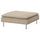 SÖDERHAMN footstool, Kelinge beige, 93x40x93 cm