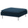 SÖDERHAMN footstool, Kelinge dark blue, 93x40x93 cm