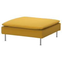 SÖDERHAMN footstool, Kelinge dark yellow, 93x40x93 cm