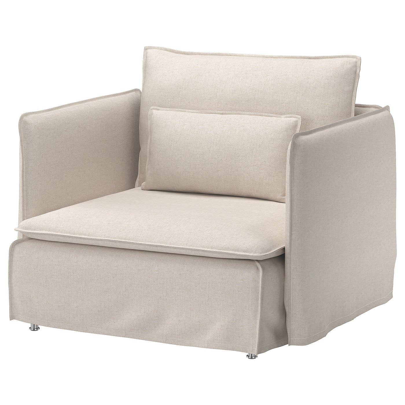 SÖDERHAMN armchair, Gransel natural, 105 cm