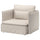 SÖDERHAMN armchair, Gransel natural, 105 cm