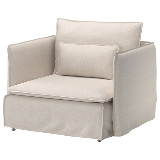 SÖDERHAMN armchair, Gransel natural, 105 cm