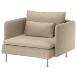 SÖDERHAMN armchair, Kelinge beige, 105 cm