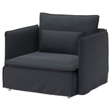 SÖDERHAMN armchair, Knäbäck anthracite, 93x83x99 cm