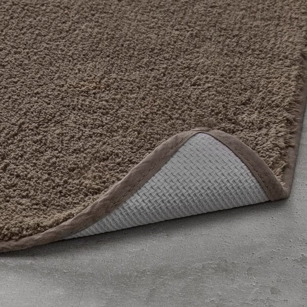 Ikea SÖDERSJÖN - Bath mat, grey-brown, 50x80 cm