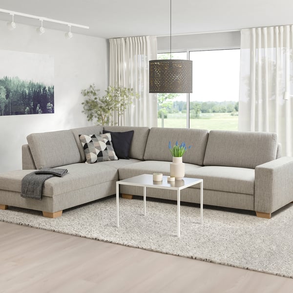 SÖRVALLEN - 4-seater corner sofa ,