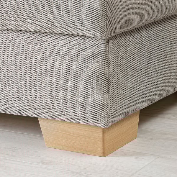 SÖRVALLEN - Footstool with Storage Unit ,