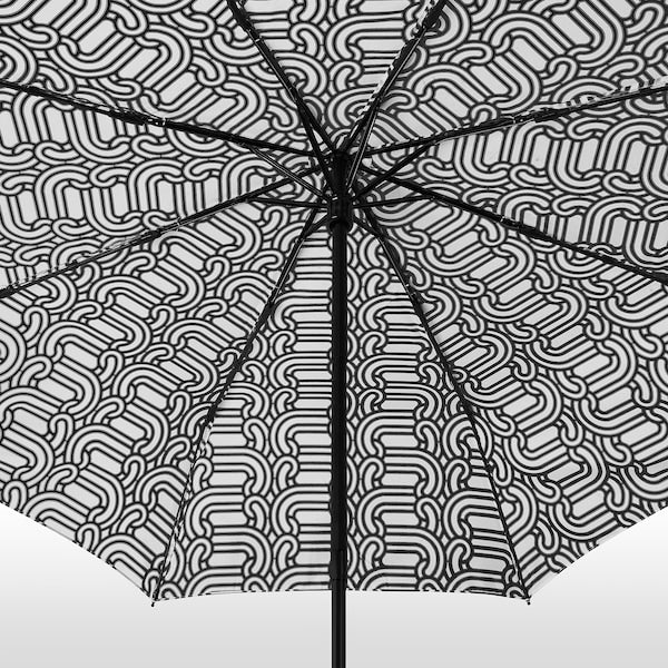 SÖTRÖNN - Umbrella, white/black