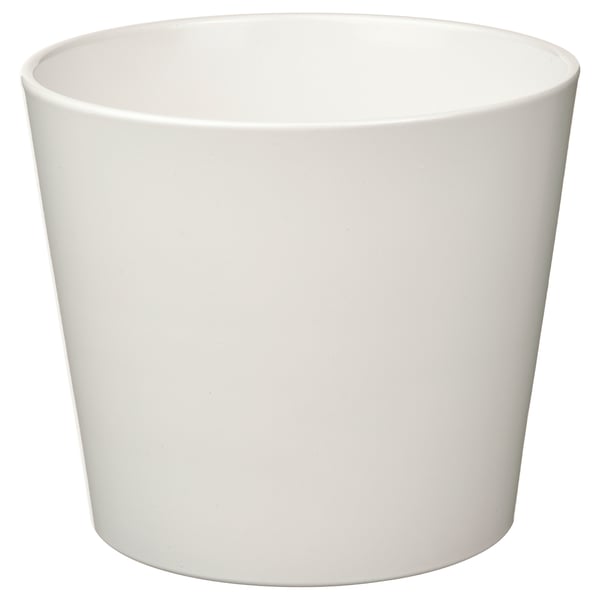 SOJABÖNA - SOJABÖNA Plant pot, white, 12 cm