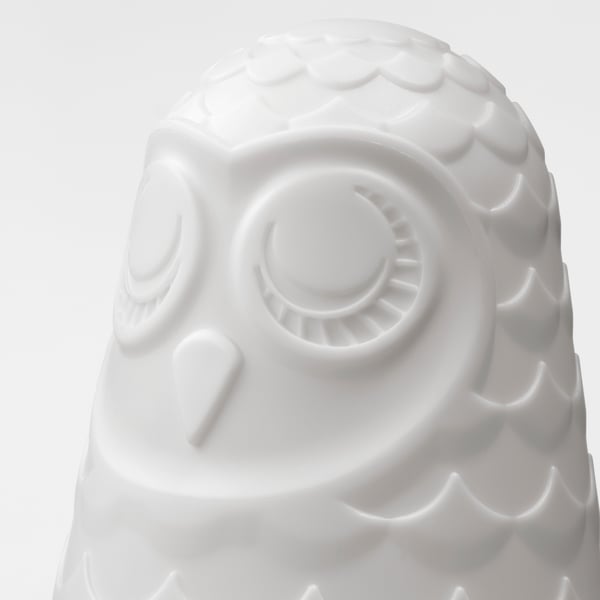 SOLBO LED table lamp - white/owl 23 cm , 23 cm