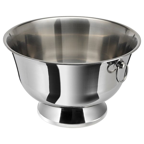 Ikea SOLDRÄNKT - Champagne bowl, stainless steel, 22 cm