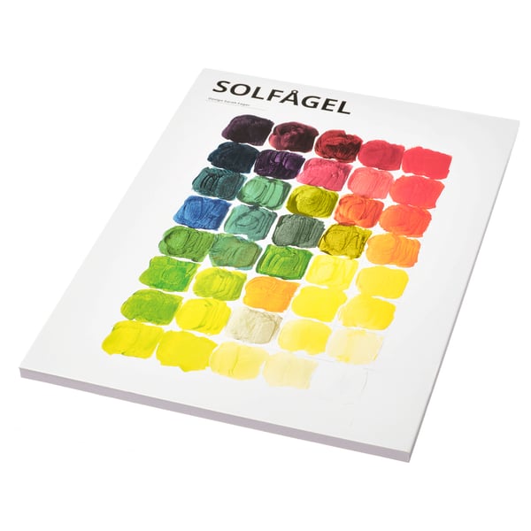 SOLFÅGEL - SOLFÅGEL Canvas pad, 16 pieces