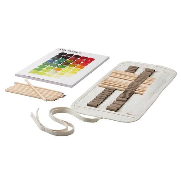 Ikea SOLFÅGEL - 3-piece drawing set