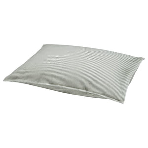 SOLFIBBLA pillowcase, white green/stripe, 50x80 cm