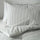 SOLFIBBLA comforter set, grey white/stripe, 240x220/50x80 cm