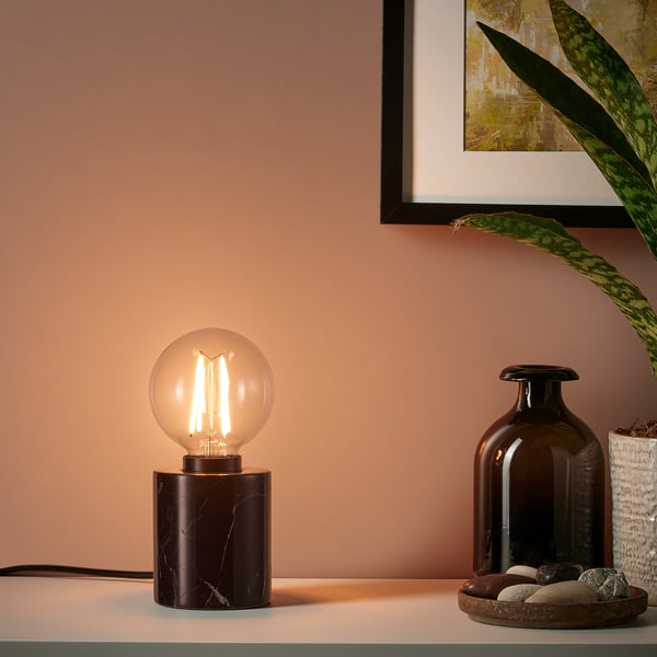 SOLHETTA LED bulb E27 1055 lumen, globe clear, 95 mm