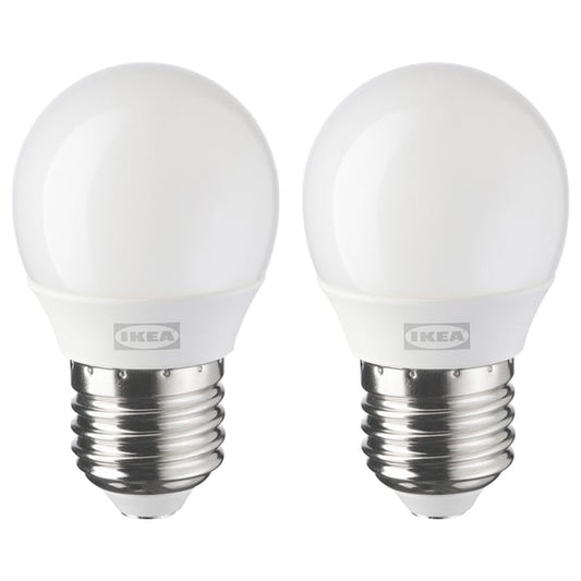 SOLHETTA LED bulb E27 250 lumens, opal white globe, 45 mm