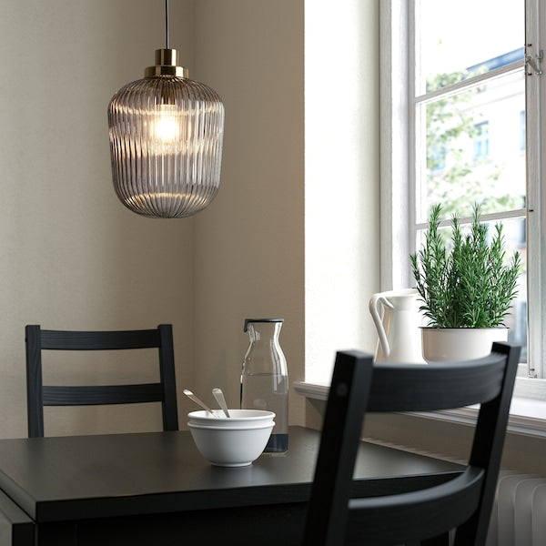 SOLHETTA LED bulb E27 470 lumen, globe clear, 60 mm