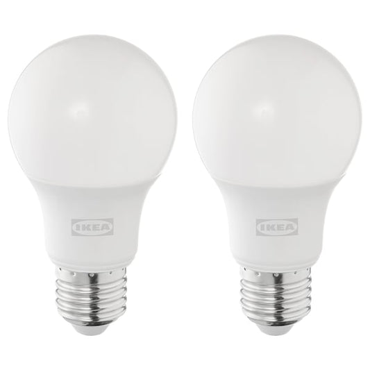 Ikea SOLHETTA - LED bulb E27 806 lumen, dimmable/globe opal white