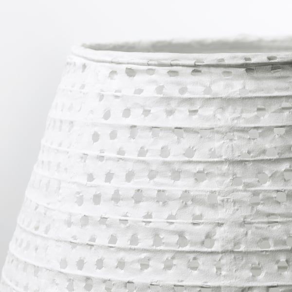 SOLLEFTEÅ Floor lamp - white oval ,