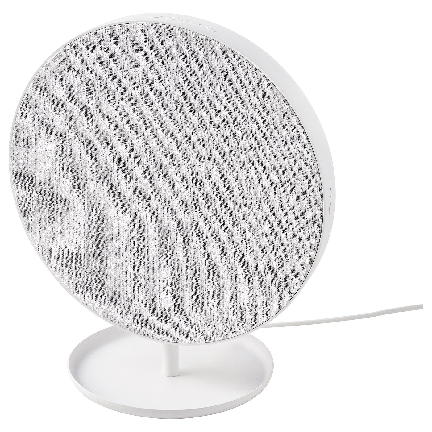 SOLSKYDD Bluetooth speaker, white, 29 cm