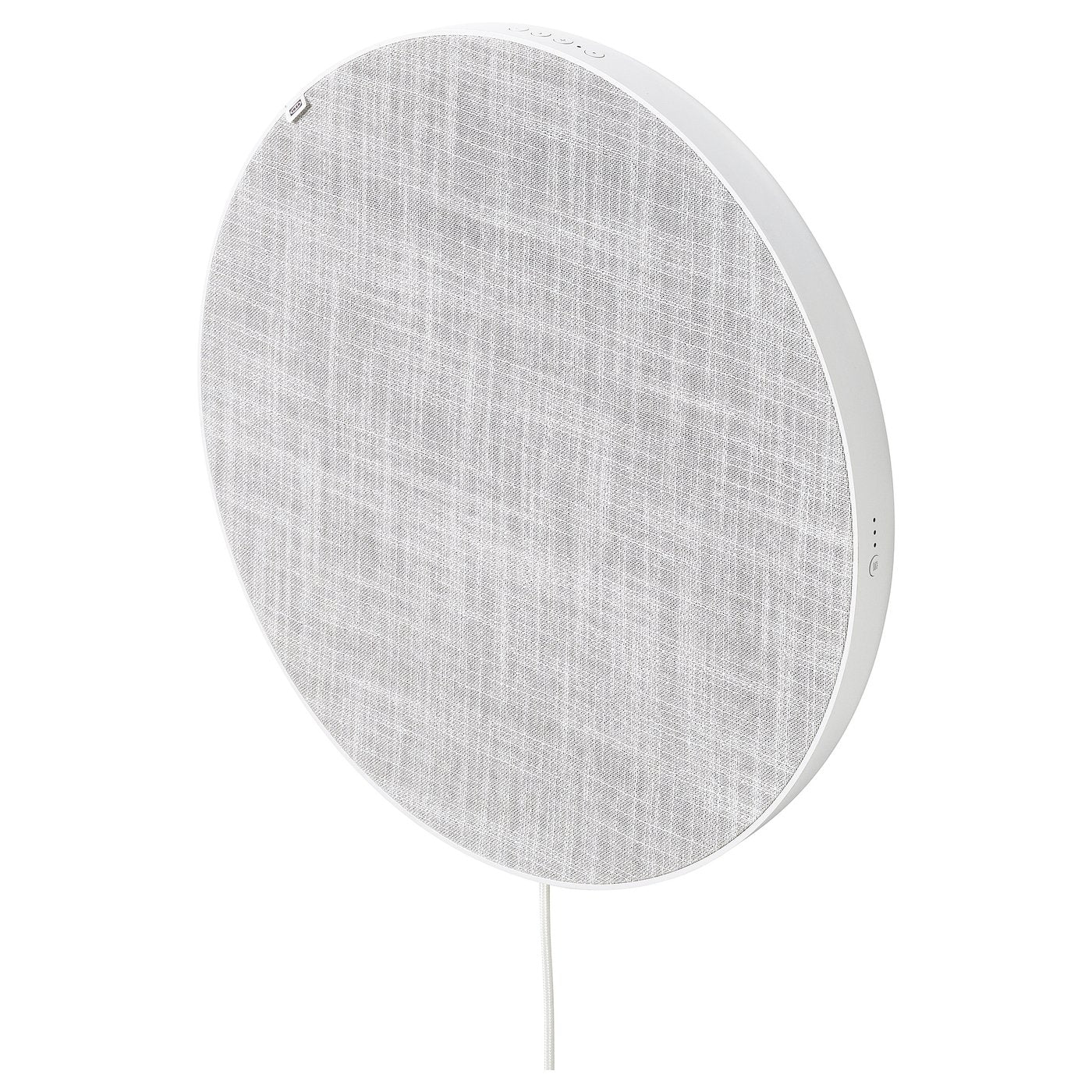 SOLSKYDD Bluetooth speaker, white, 45 cm