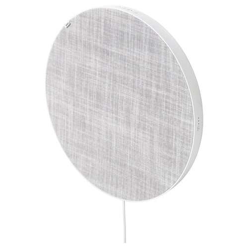 SOLSKYDD Bluetooth speaker, white, 45 cm