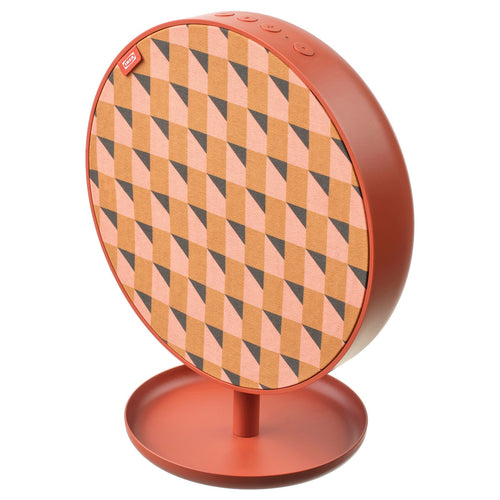 SOLSKYDD portable Bluetooth speaker, orange, 19 cm