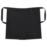 SOLUPPGÅNG waist apron, black, 86x82 cm