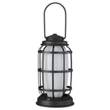 SOLUPPGÅNG LED lantern, outdoor battery-operated/dimmable, 130 mm