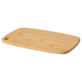 SOLUPPGÅNG chopping board, bamboo, 35x23 cm