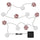 SOLVINDEN LED lighting chain with 12 lights, solar-powered outdoor/red stripe, 5.0 m