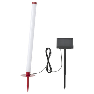 SOLVINDEN solar-powered ground stick, red, 45 cm