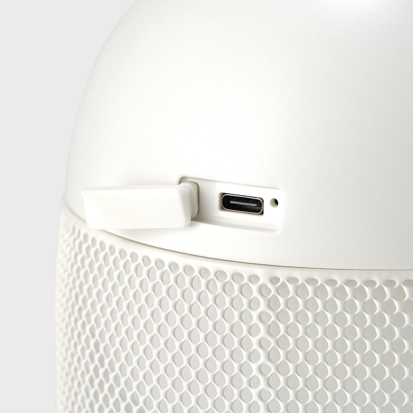 SOLVINDEN LED decoration lighting, battery-operated globe/mesh white, 12 cm