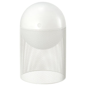 SOLVINDEN LED decoration lighting, battery-operated globe/mesh white, 12 cm