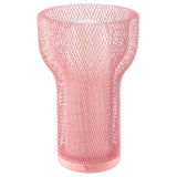 SOLVINDEN LED decoration lighting, battery-operated mesh/outdoor pink
